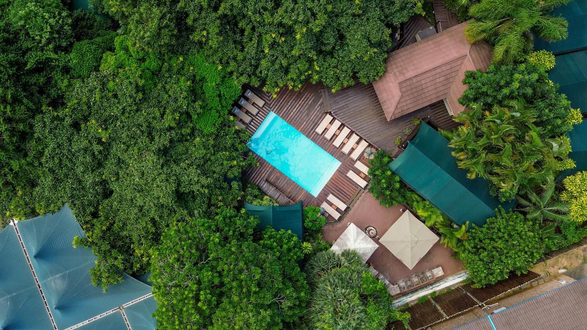 Luxury Tented Village @ Urban Glamping Saint Lucia Estuary Buitenkant foto